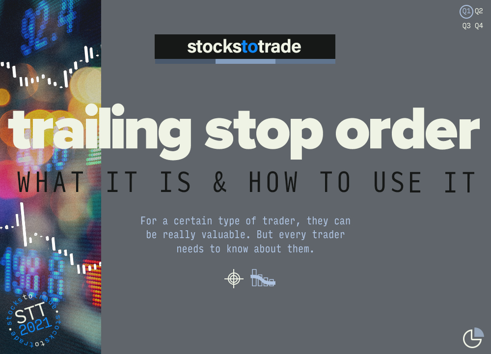 trailing stop order