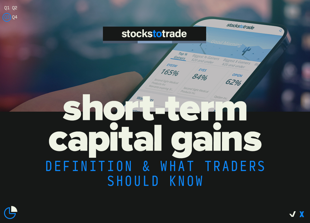 short term capital gains